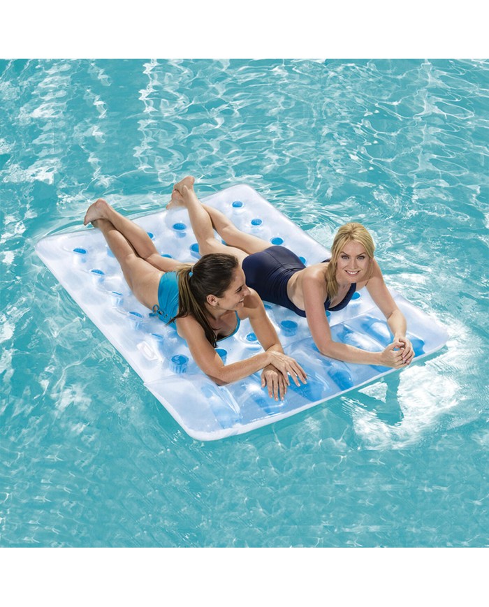 Bestway Materassino Gonfiabile Doppio Bicchieri 193x142 cm Spiaggia e Piscina 43055 Bestway Materassino Gonfiabile Doppio Bicchieri 193x142 cm Spiaggia e Piscina 43055