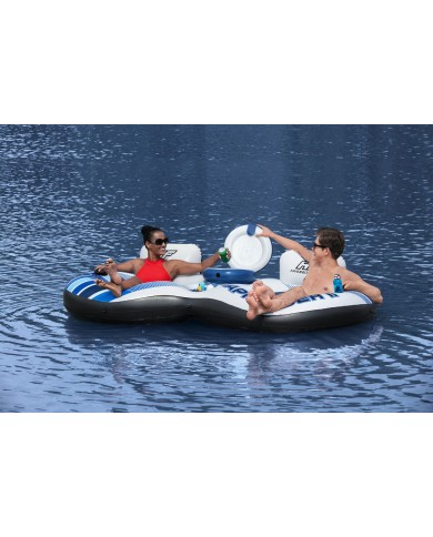 Bestway Rapid Rider Porta doppia gonfiabile con maniglie 251x132 cm Spiaggia e Piscina 43113