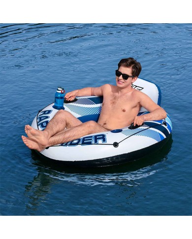 Bestway Ruota Gonfiabile con Maniglie Rapid Rider D135 cm Spiaggia e Piscina 43116