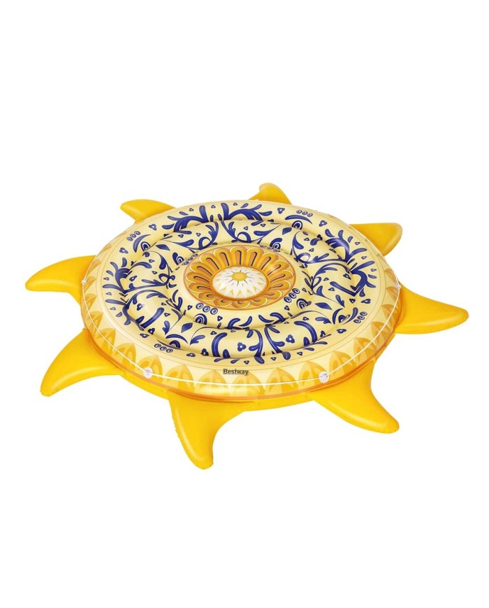 Bestway Isola Galleggiante Gonfiabile Sicilia 226x226 cm Spiaggia e Piscina 43391 Bestway Isola Galleggiante Gonfiabile Sicilia 226x226 cm Spiaggia e Piscina 43391