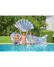 Bestway Materassino Gonfiabile Sirena Iridescente 193x101 cm Spiaggia e Piscina 43413 Bestway Materassino Gonfiabile Sirena Iridescente 193x101 cm Spiaggia e Piscina 43413