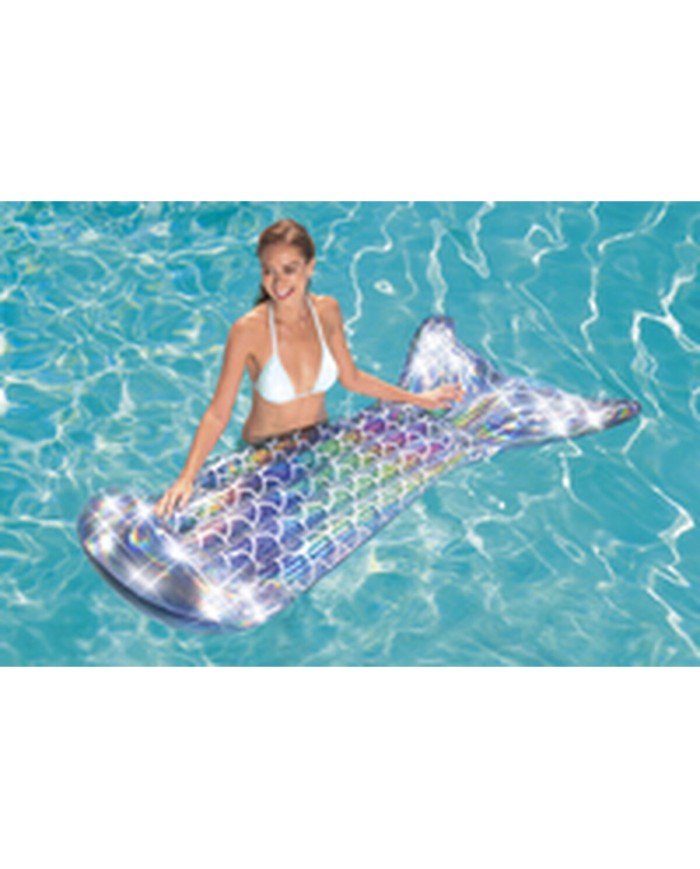 Bestway Materassino Gonfiabile Sirena Iridescente 193x101 cm Spiaggia e Piscina 43413 Bestway Materassino Gonfiabile Sirena Iridescente 193x101 cm Spiaggia e Piscina 43413