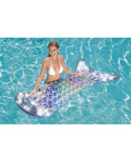 Bestway Materassino Gonfiabile Sirena Iridescente 193x101 cm Spiaggia e Piscina 43413 Bestway Materassino Gonfiabile Sirena Iridescente 193x101 cm Spiaggia e Piscina 43413