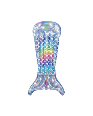 Bestway Materassino Gonfiabile Sirena Iridescente 193x101 cm Spiaggia e Piscina 43413