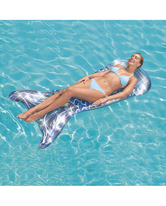 Bestway Materassino Gonfiabile Sirena Iridescente 193x101 cm Spiaggia e Piscina 43413 Bestway Materassino Gonfiabile Sirena Iridescente 193x101 cm Spiaggia e Piscina 43413