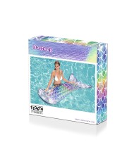 Bestway Materassino Gonfiabile Sirena Iridescente 193x101 cm Spiaggia e Piscina 43413 Bestway Materassino Gonfiabile Sirena Iridescente 193x101 cm Spiaggia e Piscina 43413