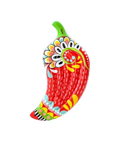 Bestway Materassino Gonfiabile Peperoncino 195x99 cm Spiaggia e Piscina 43490