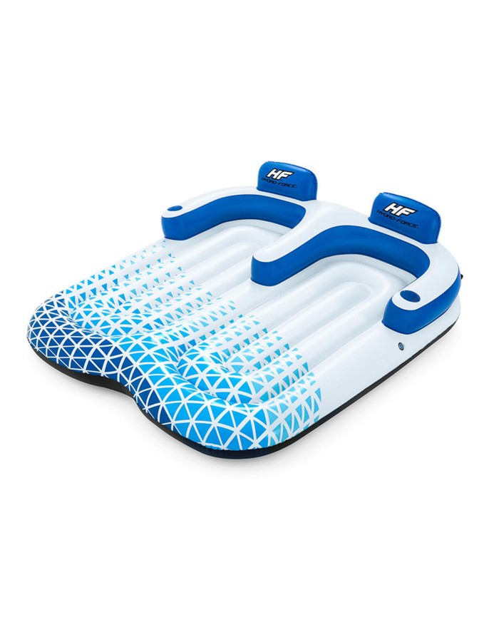Bestway Poltrona Gonfiabile Doppia Tumbona Hydro-Force 196x193 cm Spiaggia e Piscina 43534 Bestway Poltrona Gonfiabile Doppia Tumbona Hydro-Force 196x193 cm Spiaggia e Piscina 43534