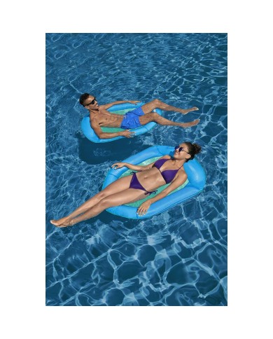 Bestway Materassino Gonfiabile Flex 'n Fold 106x95 cm Spiaggia e Piscina 43551
