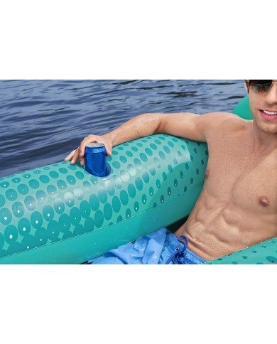 Bestway Poltrona Lettino Gonfiabile Hydro-Force 198x119 cm Spiaggia e Piscina 43540