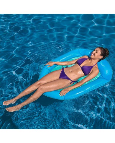 Bestway Materassino Gonfiabile Flex 'n Fold 106x95 cm Spiaggia e Piscina 43551