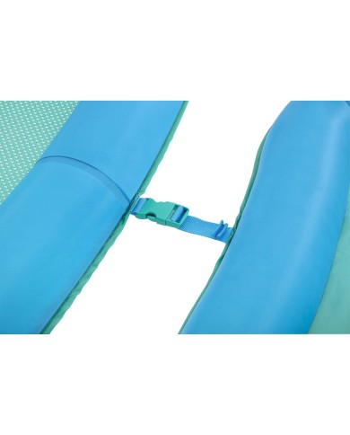 Bestway Materassino Gonfiabile Deluxe Flex' n Fold 171x94 cm Spiaggia e Piscina 43553