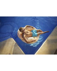 Bestway Poltrona Gonfiabile Confort Deluxe con Schienale e Maniglie 118x117 cm Spiaggia e Piscina 43643 Bestway Poltrona Gonfiabile Confort Deluxe con Schienale e Maniglie 118x117 cm Spiaggia e Piscina 43643