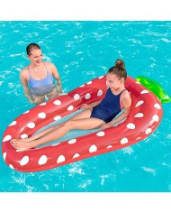 Bestway Materassino Gonfiabile Frutta con Rete Colore Assortito 178x103/186x112 cm +6 Anni Spiaggia e Piscina 43644