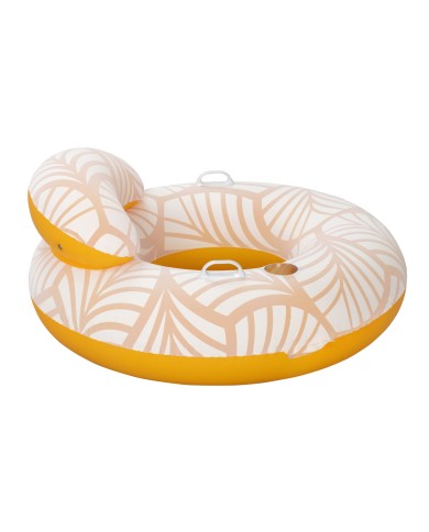 Bestway Poltrona Gonfiabile Confort Deluxe con Schienale e Maniglie 118x117 cm Spiaggia e Piscina 43643