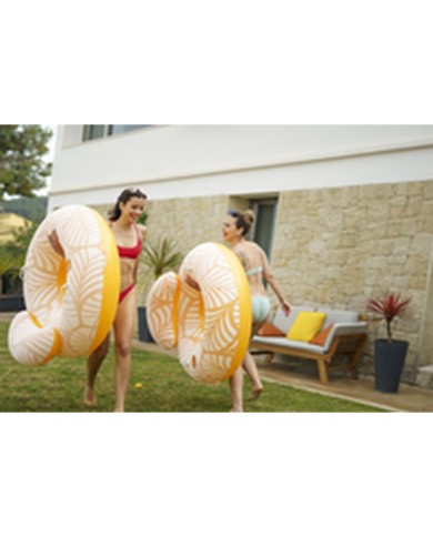 Bestway Poltrona Gonfiabile Confort Deluxe con Schienale e Maniglie 118x117 cm Spiaggia e Piscina 43643