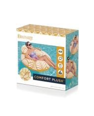 Bestway Poltrona Gonfiabile Confort Deluxe con Schienale e Maniglie 118x117 cm Spiaggia e Piscina 43643 Bestway Poltrona Gonfiabile Confort Deluxe con Schienale e Maniglie 118x117 cm Spiaggia e Piscina 43643