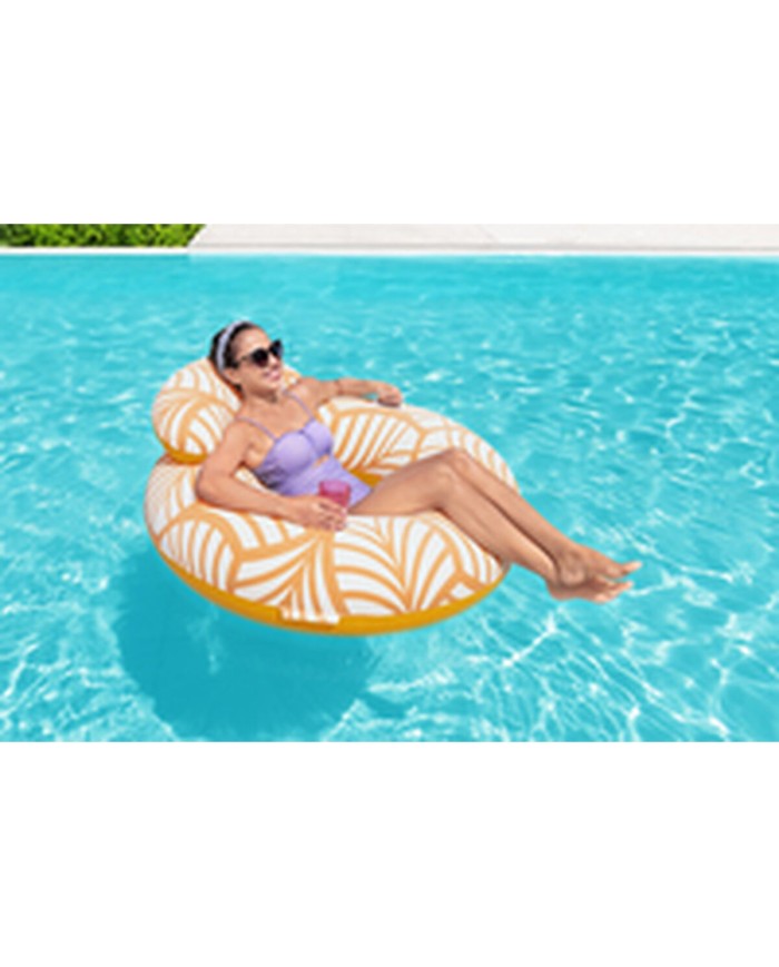 Bestway Poltrona Gonfiabile Confort Deluxe con Schienale e Maniglie 118x117 cm Spiaggia e Piscina 43643 Bestway Poltrona Gonfiabile Confort Deluxe con Schienale e Maniglie 118x117 cm Spiaggia e Piscina 43643
