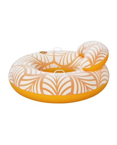 Bestway Poltrona Gonfiabile Confort Deluxe con Schienale e Maniglie 118x117 cm Spiaggia e Piscina 43643