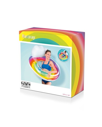 Bestway Ruota Gonfiabile Arcobaleno D107 cm +12 Anni Spiaggia e Piscina 43647