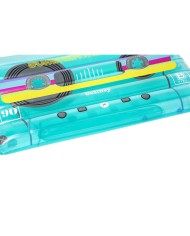 Bestway Materassino Gonfiabile Retro Cassetta 174x117 cm Spiaggia e Piscina 43649 Bestway Materassino Gonfiabile Retro Cassetta 174x117 cm Spiaggia e Piscina 43649