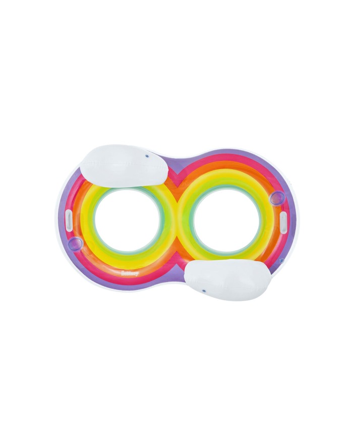 Bestway Ruota Gonfiabile con Maniglie e Schienale 186x116 cm Spiaggia e Piscina 43648 Bestway Ruota Gonfiabile con Maniglie e Schienale 186x116 cm Spiaggia e Piscina 43648