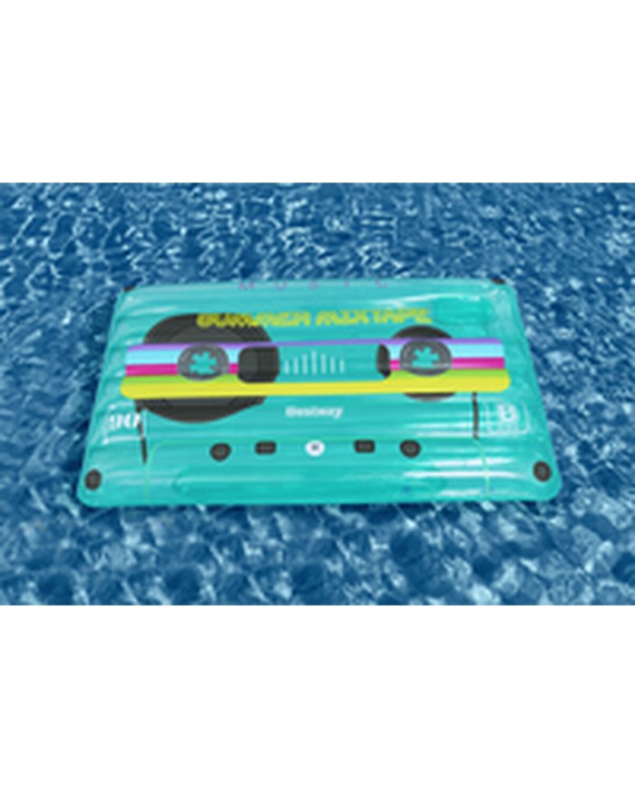 Bestway Materassino Gonfiabile Retro Cassetta 174x117 cm Spiaggia e Piscina 43649 Bestway Materassino Gonfiabile Retro Cassetta 174x117 cm Spiaggia e Piscina 43649