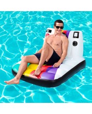 Bestway Poltrona Gonfiabile Fotocamera 127x102 cm Spiaggia e Piscina 43656 Bestway Poltrona Gonfiabile Fotocamera 127x102 cm Spiaggia e Piscina 43656