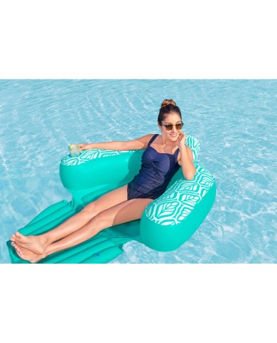 Poltrona da Piscina Gonfiabile Bestway Comfort Plush 145 x 120 cm