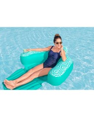 Poltrona da Piscina Gonfiabile Bestway Comfort Plush 145 x 120 cm Poltrona da Piscina Gonfiabile Bestway Comfort Plush 145 x 120 cm