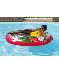Bestway Isola Galleggiante Gonfiabile con Corda Passione Frutta D188cm Spiaggia e Piscina 43720