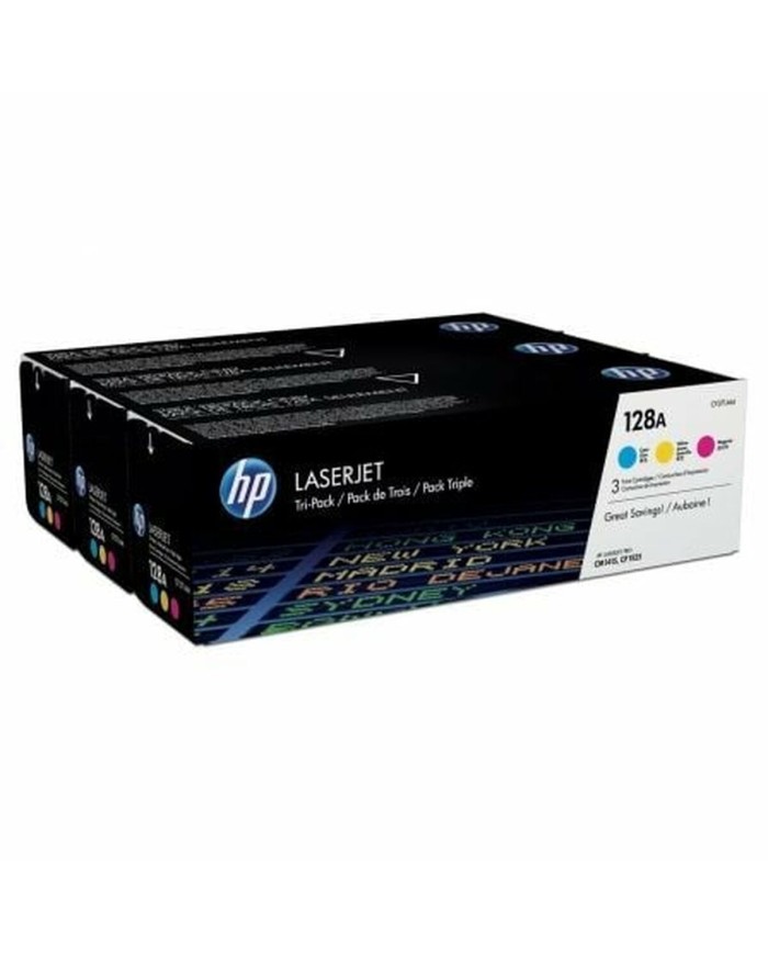 Toner Originale HP 128A CYM Multicolore