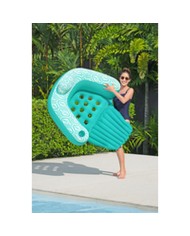 Poltrona da Piscina Gonfiabile Bestway Comfort Plush 145 x 120 cm Poltrona da Piscina Gonfiabile Bestway Comfort Plush 145 x 120 cm