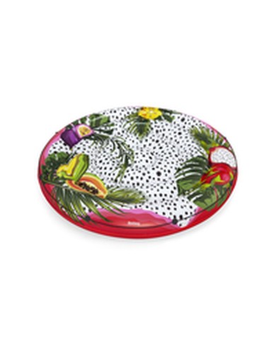 Bestway Isola Galleggiante Gonfiabile con Corda Passione Frutta D188cm Spiaggia e Piscina 43720