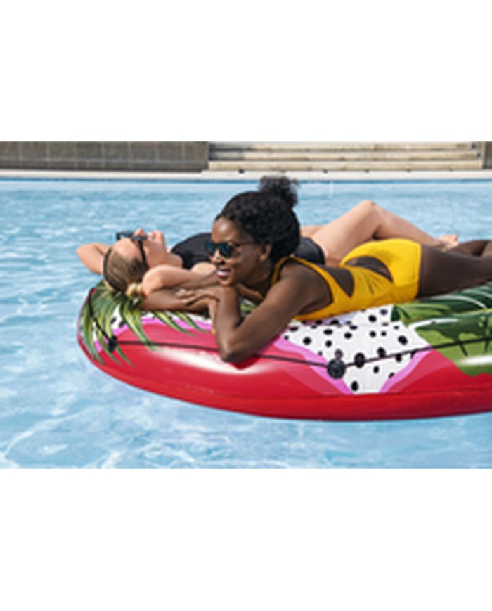 Bestway Isola Galleggiante Gonfiabile con Corda Passione Frutta D188cm Spiaggia e Piscina 43720