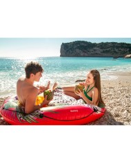 Bestway Isola Galleggiante Gonfiabile con Corda Passione Frutta D188cm Spiaggia e Piscina 43720