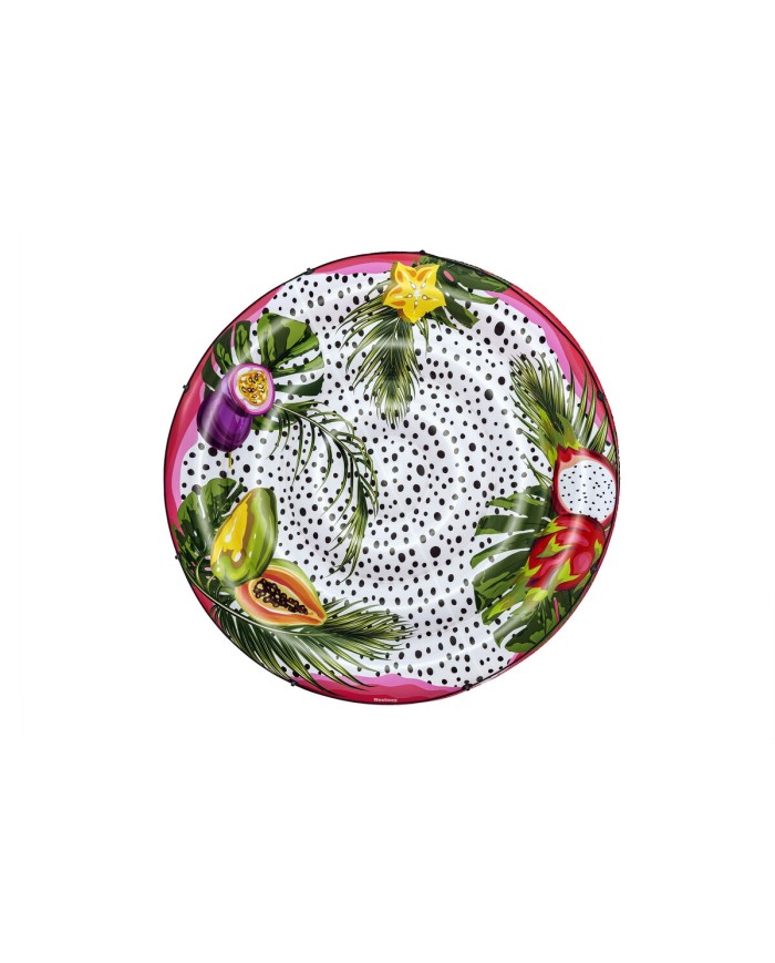Bestway Isola Galleggiante Gonfiabile con Corda Passione Frutta D188cm Spiaggia e Piscina 43720
