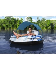 Bestway Ruota Gonfiabile con Manici Rapid Rider con Parasole D137 cm Spiaggia e Piscina 43725 Bestway Ruota Gonfiabile con Manici Rapid Rider con Parasole D137 cm Spiaggia e Piscina 43725