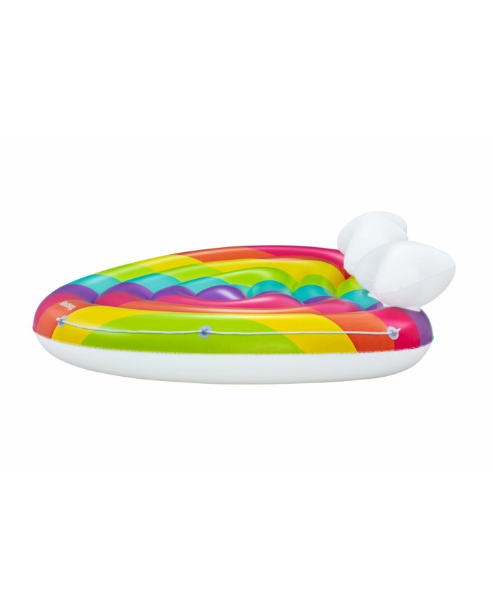 Bestway Isola Galleggiante Gonfiabile Arcobaleno 175x163 cm Spiaggia e Piscina 43722 Bestway Isola Galleggiante Gonfiabile Arcobaleno 175x163 cm Spiaggia e Piscina 43722