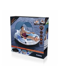 Bestway Ruota Gonfiabile con Manici Rapid Rider con Parasole D137 cm Spiaggia e Piscina 43725 Bestway Ruota Gonfiabile con Manici Rapid Rider con Parasole D137 cm Spiaggia e Piscina 43725