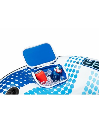 Bestway Gommone Gonfiabile con Manici Rapid Rider con Refrigeratore 165x148 cm Spiaggia e Piscina 43726