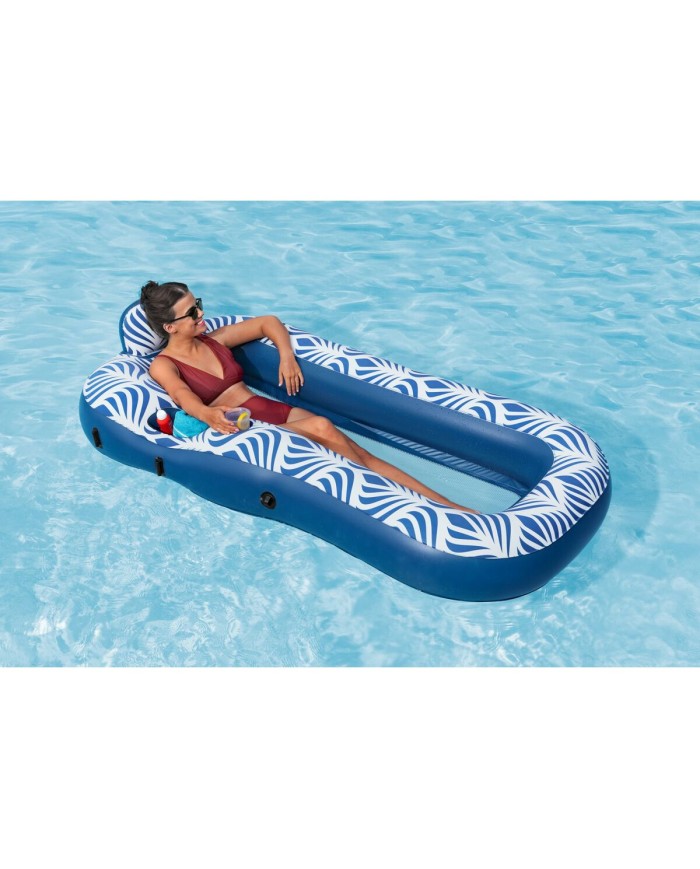 Bestway Materassino Gonfiabile con Parasole Comfort Plush 198x112 cm Spiaggia e Piscina 43732 Bestway Materassino Gonfiabile con Parasole Comfort Plush 198x112 cm Spiaggia e Piscina 43732
