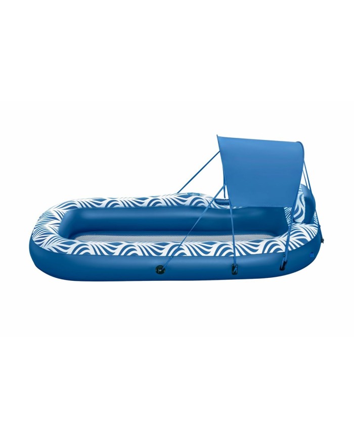 Bestway Materassino Gonfiabile con Parasole Comfort Plush 198x112 cm Spiaggia e Piscina 43732 Bestway Materassino Gonfiabile con Parasole Comfort Plush 198x112 cm Spiaggia e Piscina 43732