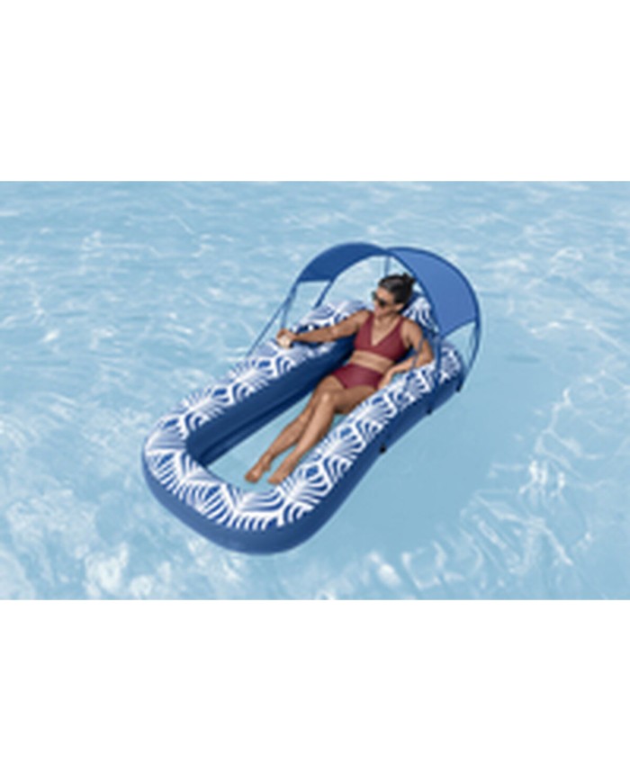 Bestway Materassino Gonfiabile con Parasole Comfort Plush 198x112 cm Spiaggia e Piscina 43732 Bestway Materassino Gonfiabile con Parasole Comfort Plush 198x112 cm Spiaggia e Piscina 43732