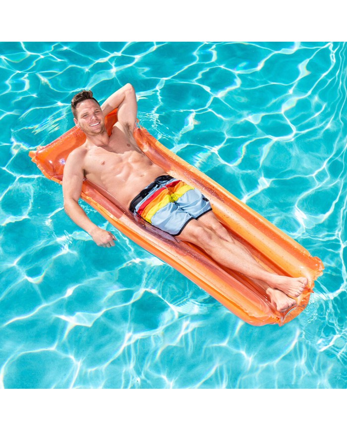 Bestway Materassino Gonfiabile Deluxe Colori Assortiti 183x76 cm Spiaggia e Piscina 44013 Bestway Materassino Gonfiabile Deluxe Colori Assortiti 183x76 cm Spiaggia e Piscina 44013