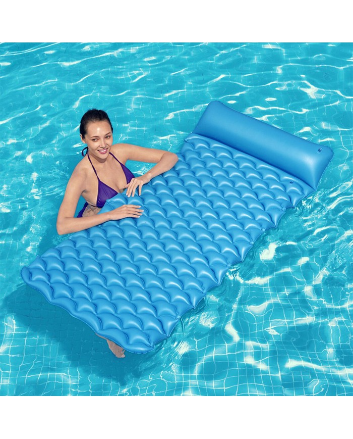 Bestway Materassino Gonfiabile Arrotolabile Colore Assortito 213x86 cm Spiaggia e Piscina 44020 Bestway Materassino Gonfiabile Arrotolabile Colore Assortito 213x86 cm Spiaggia e Piscina 44020