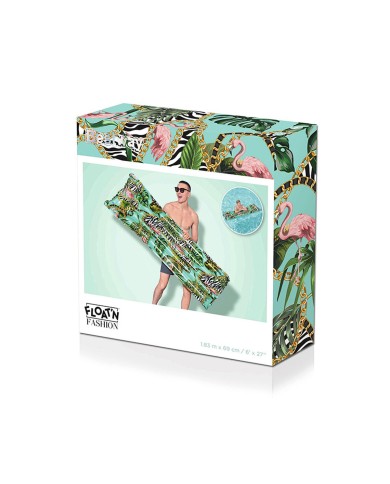 Bestway Materasso Gonfiabile Fantasia Floreale 183x69 cm Spiaggia e Piscina 44083
