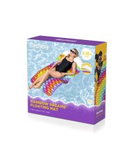 Bestway Materassino Gonfiabile Arcobaleno 216x80 cm Spiaggia e Piscina 44107 Bestway Materassino Gonfiabile Arcobaleno 216x80 cm Spiaggia e Piscina 44107