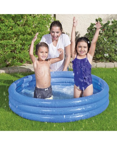 Bestway Piscina Gonfiabile Bambini 3 Anelli Eco Color Surtido 122x25 cm +2 Anni Giardino 51025 Bestway Piscina Gonfiabile Bambini 3 Anelli Eco Color Surtido 122x25 cm +2 Anni Giardino 51025