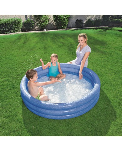 Bestway Piscina Gonfiabile per Bambini 3 Anelli Eco Colore Assortito 152x30 cm +2 Anni Giardino 51026 Bestway Piscina Gonfiabile per Bambini 3 Anelli Eco Colore Assortito 152x30 cm +2 Anni Giardino 51026